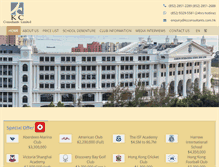 Tablet Screenshot of kcconsultants.com.hk